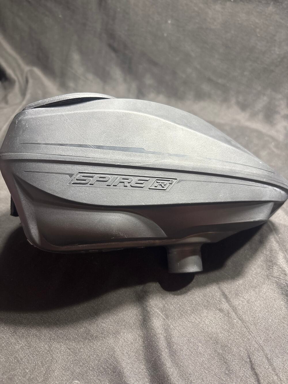 Virtue Spire IR2 Electronic Paintball Loader Hopper Matte Black IR 2 Tested